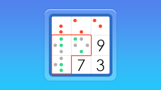 technique to solve sudoku